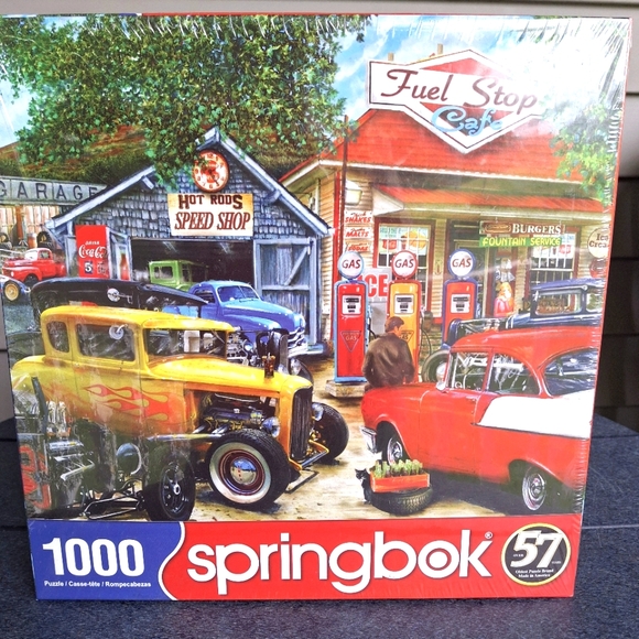 Springbok Other - NEW Springbok Hot Rod Cafe puzzle
